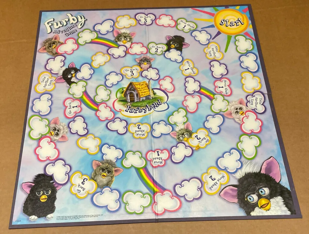 Furby Adventure Game — box