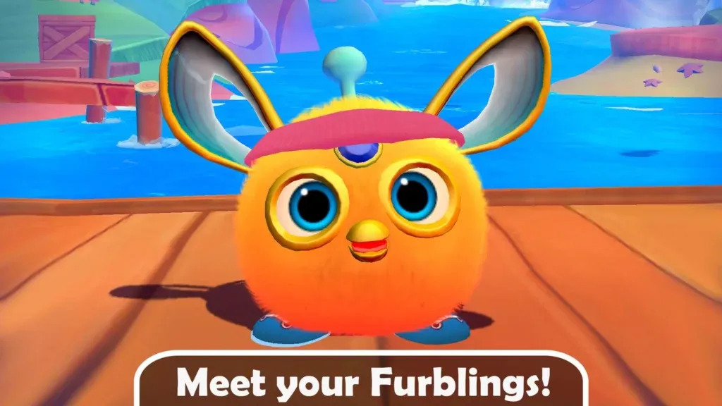 Furby Connect World — main screen