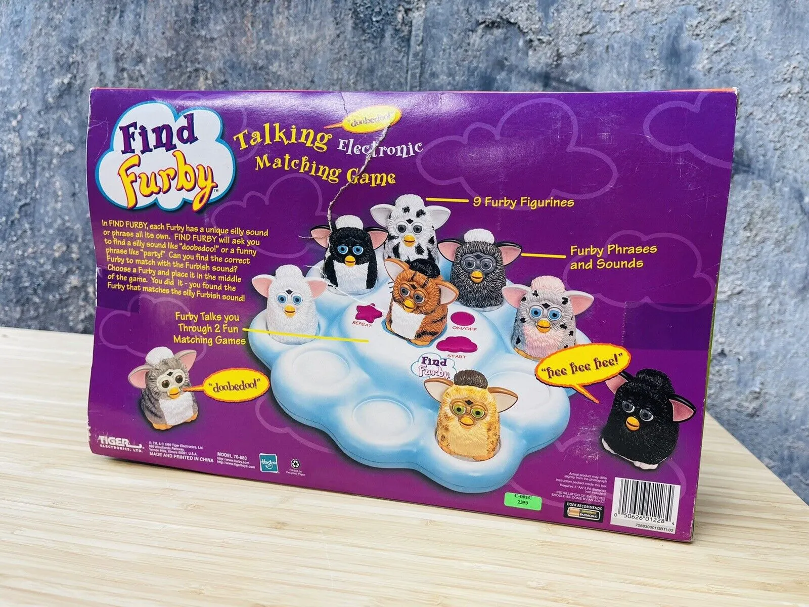 Find Furby — содержимое