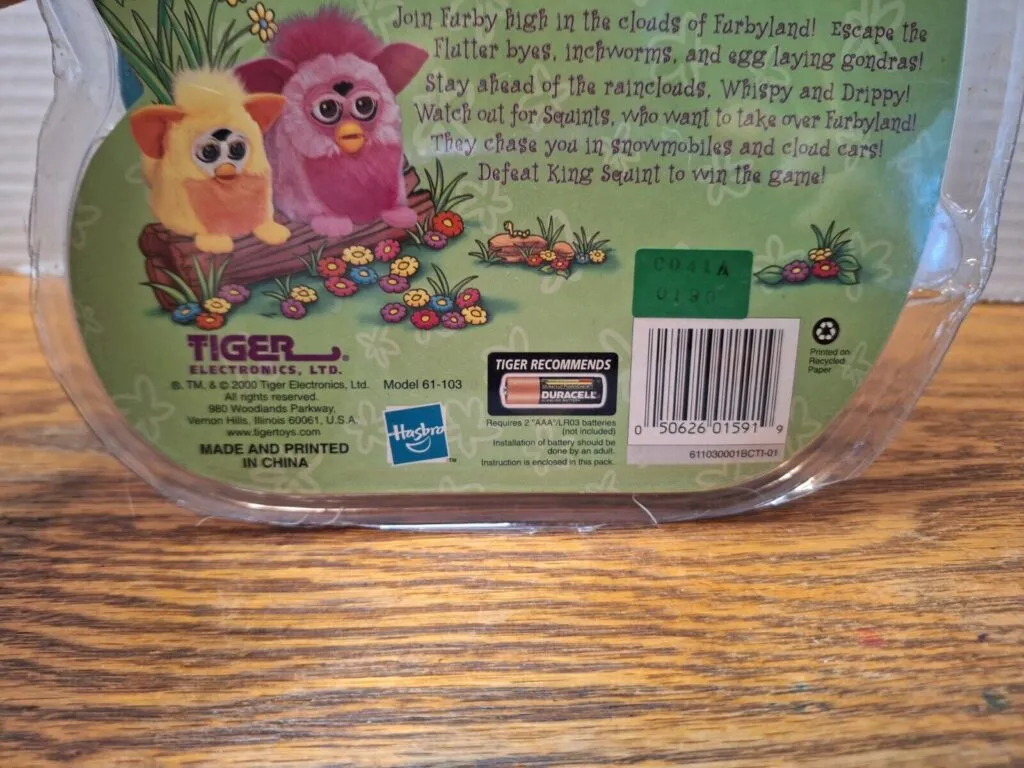 Furby Fun Time — box