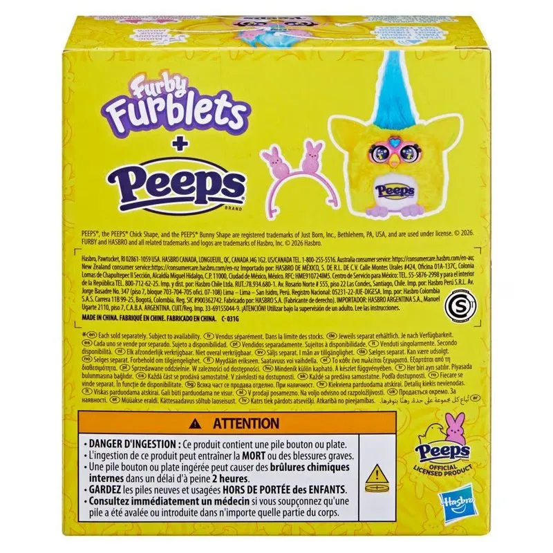 PEEPS Furblet — детали